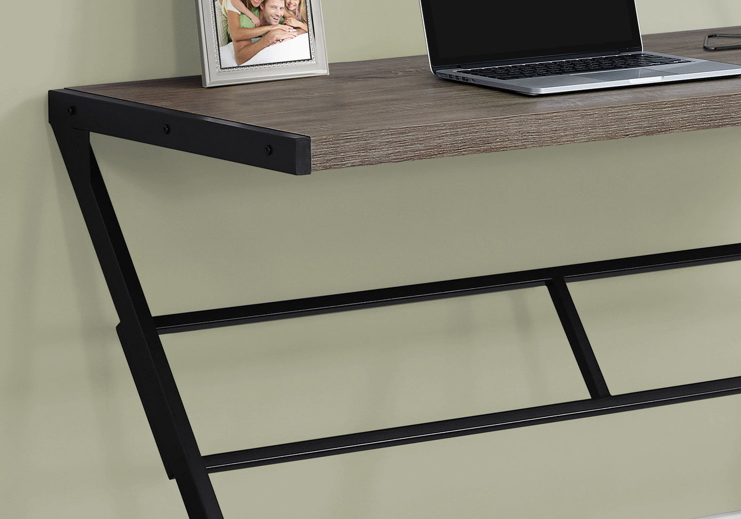 Computer Desk For Home Office, Laptop, Contemporary & Modern - Taupe
