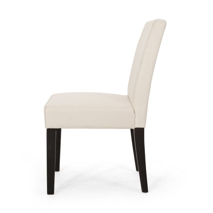 Classy Dining Chair (Set of 2) With Upholstered Seating - Beige