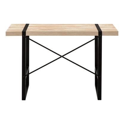 Computer Desk For Home Office, Laptop, Contemporary And Modern - Natural / Black