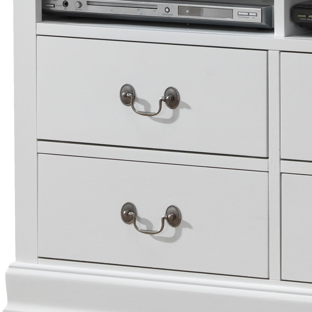 Charming Media Storage Unit - White