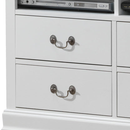 Charming Media Storage Unit - White