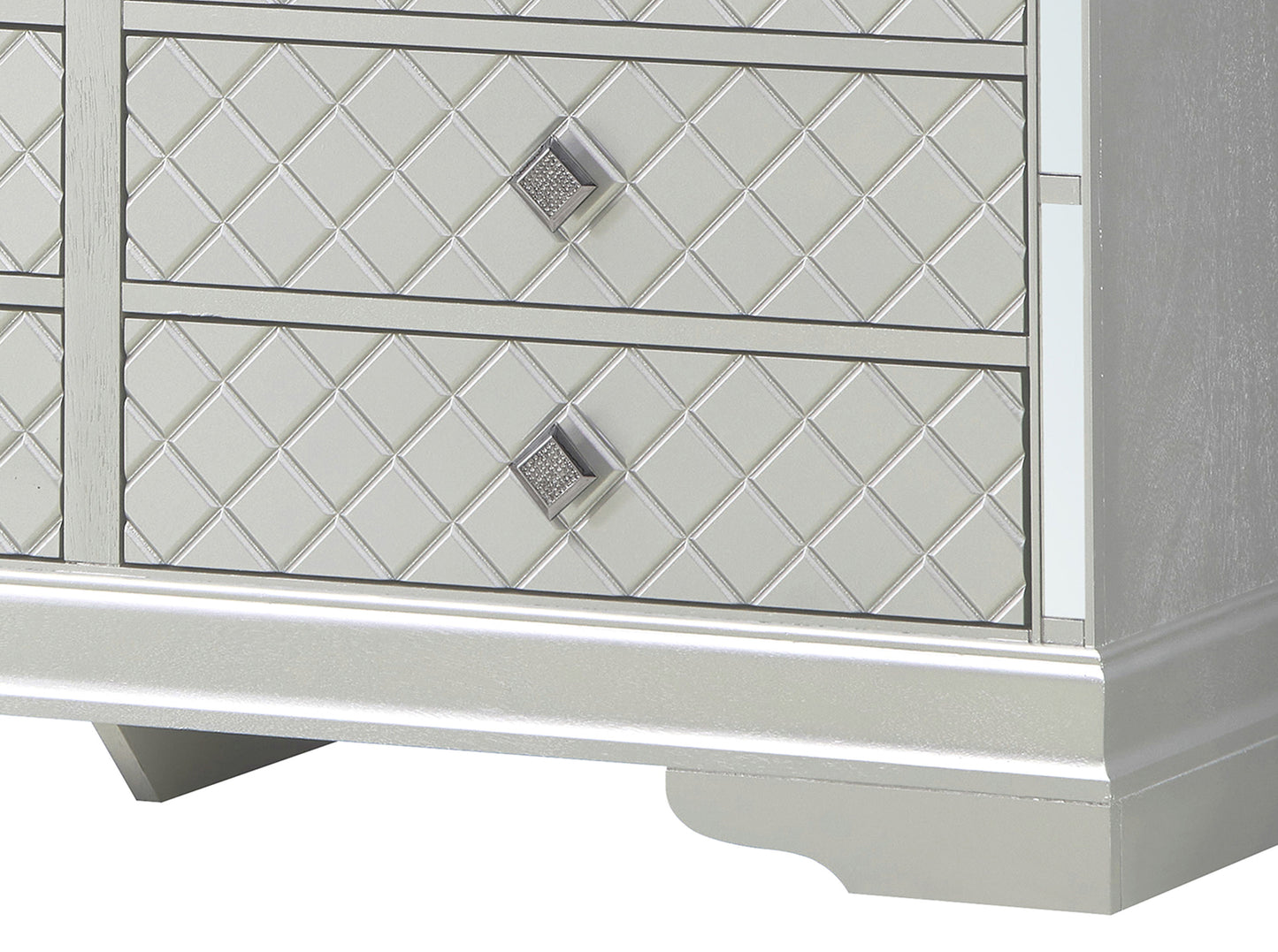 Verona - Dresser - Silver Champagne
