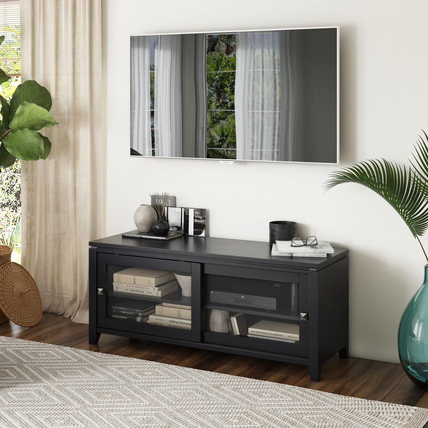 Cosmopolitan - TV Media Stand - Black