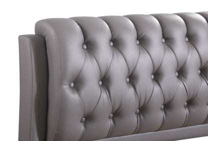 Marilla - King Bed - Gray