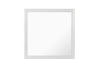 Shaker - Crocodile Metallic Mirror - White