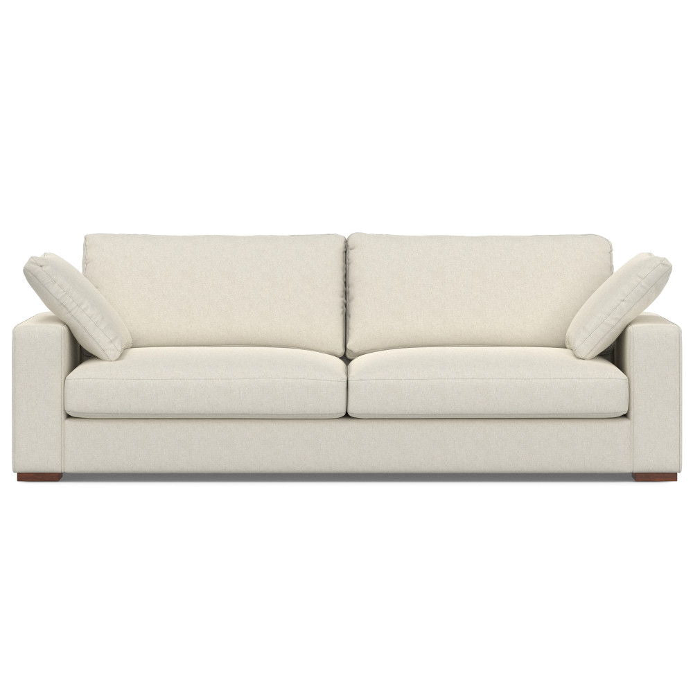 Charlie - Deep Seater Sofa, Upholstered - Cream