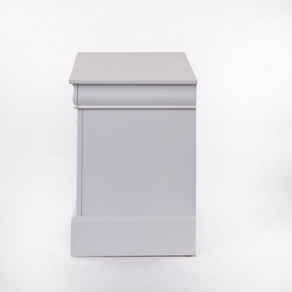 Louis Philippe III - Nightstand - White
