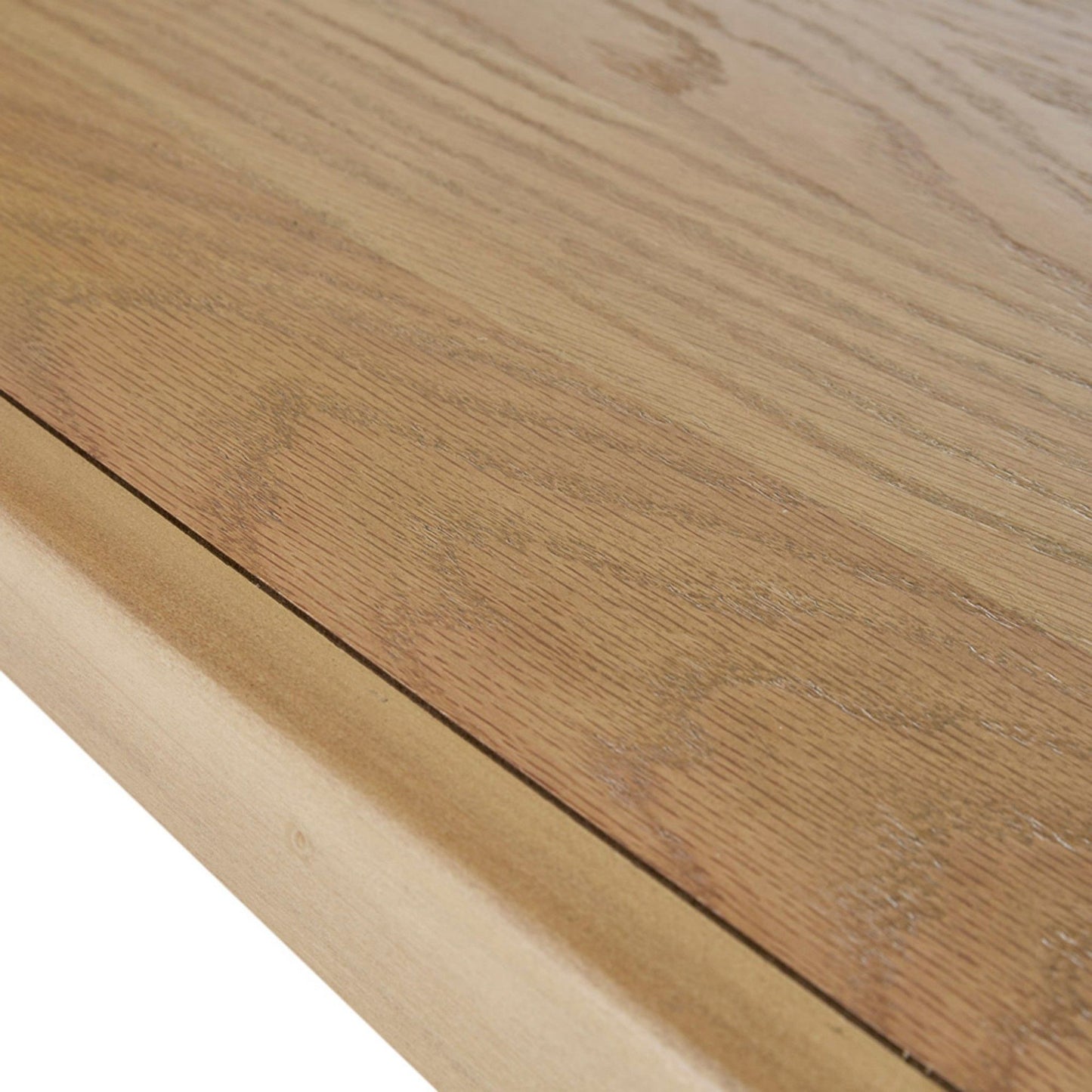 Modern Coffee Table With Extra Storage Manufactured Wood Top Solid Wood Frame - Off White / Natural