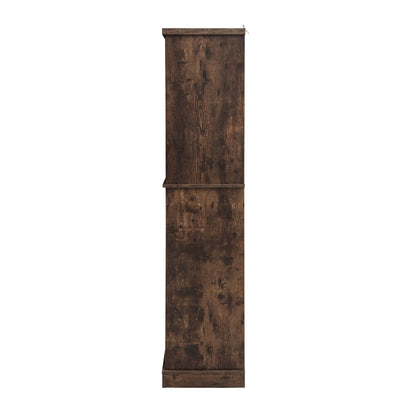 4 Door Cabinet With 1 Drawer, With 4 Adjustable Inner Shelves, Storage Cabinet - Natural