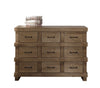Adams - Anqtique Dresser - Brown Oak