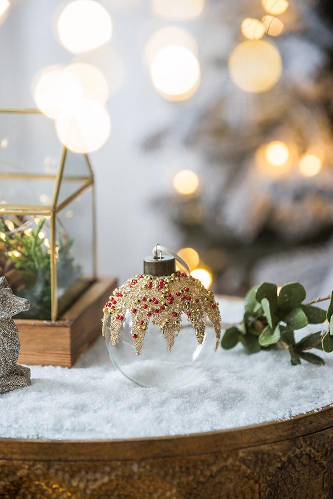 Christmas Ball Ornaments, Glass Decorative Hanging Ball Christmas Tree Ornaments For Holiday Party Decorations (Set of 12) - Multi