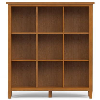 Warm Shaker - 9 Cube Storage - Brown