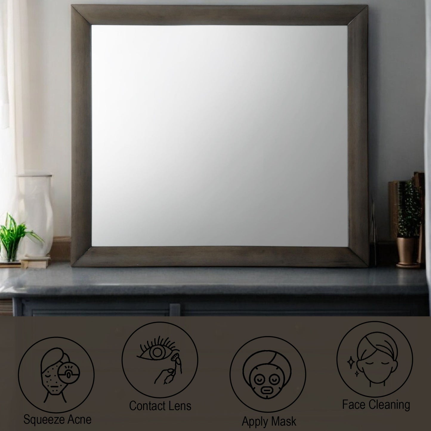 Ireland - Mirror - Gray