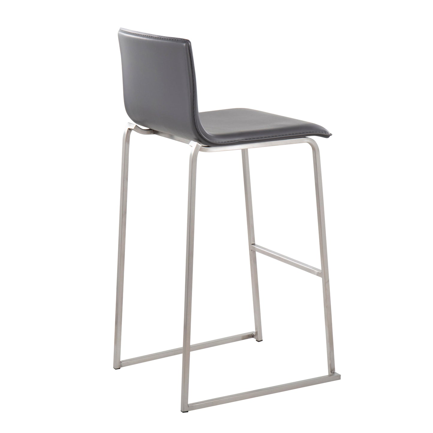 Mara - Contemporary Barstool (Set of 2) - Gray
