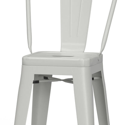 Fletcher - Metal Counter Height Stool (Set of 2) - White