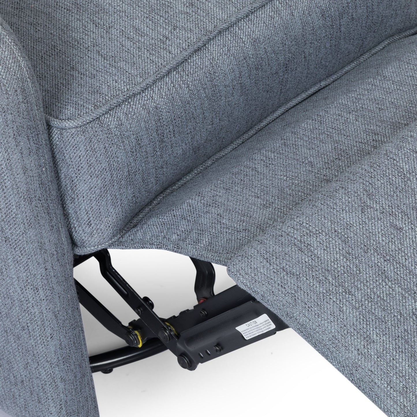 Classic Design, Manual Recliner Chair With 360 Degree Swivel - Charcoal