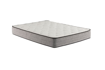 10" Queen Mattress With Gel Memory Foam 884 Pocketed Coil - White / Gray
