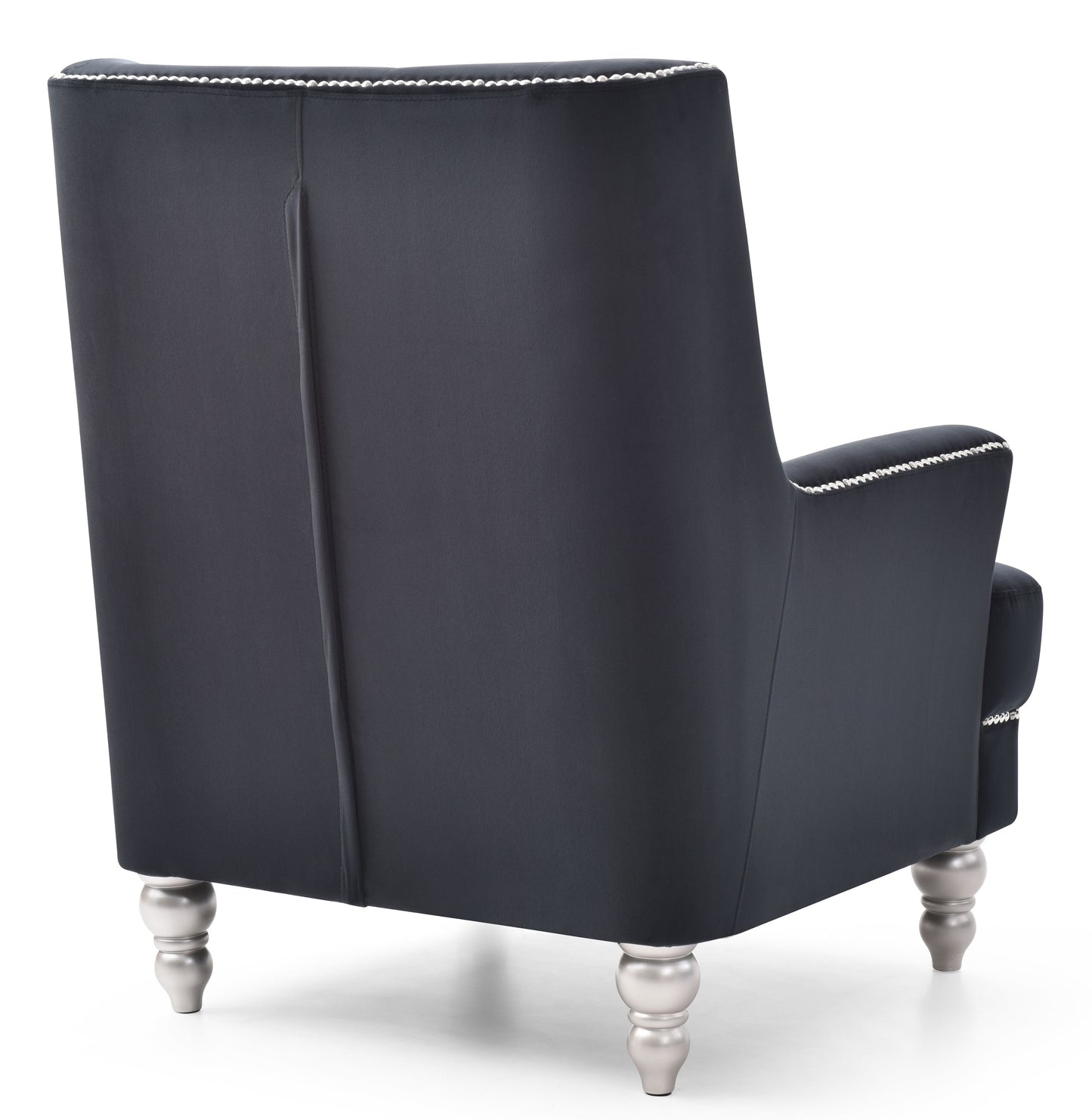 Traditional Armchair Elegant - Black