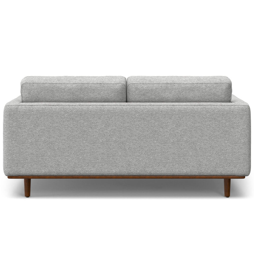 Morrison - Upholstered Sofa And Ottoman Set - Mist Gray