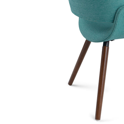 Malden - Bentwood Dining Chair - Turquoise Blue