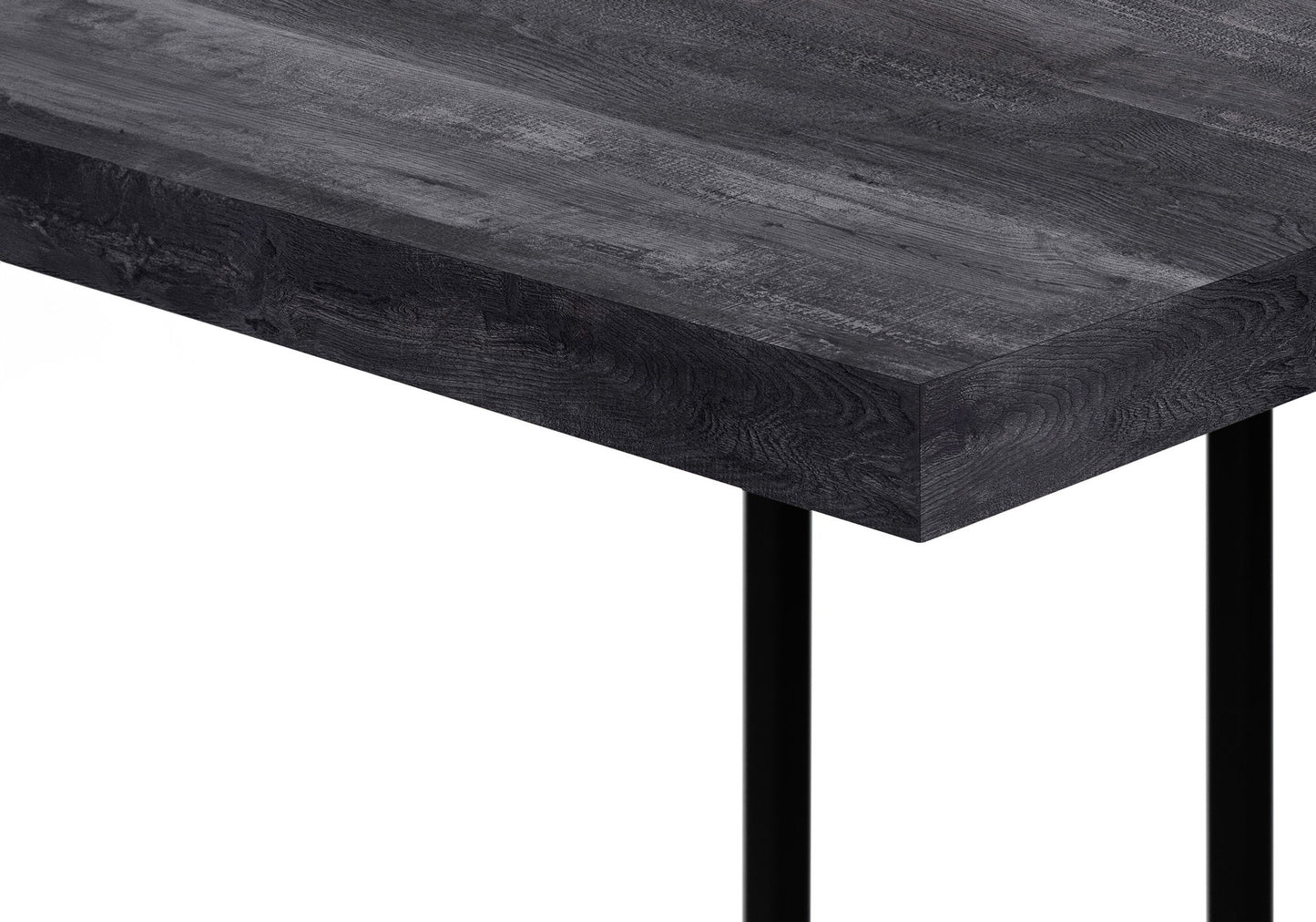 Accent Table, C - Shaped, Versatile Design - Black