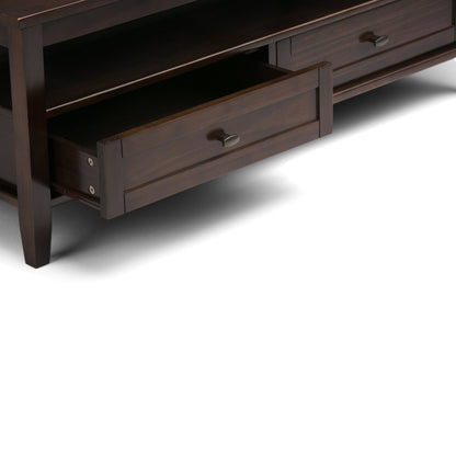 Warm Shaker - Coffee Table - Tobacco Brown