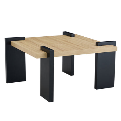 Coffee Table, Suitable For Modern Minimalist Living Rooms And Leisure Areas - Natural Wood
