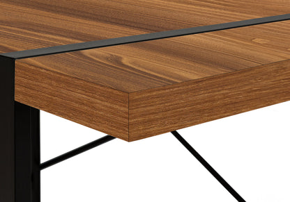 Computer Desk For Home Office, Laptop, Contemporary & Modern - Walnut