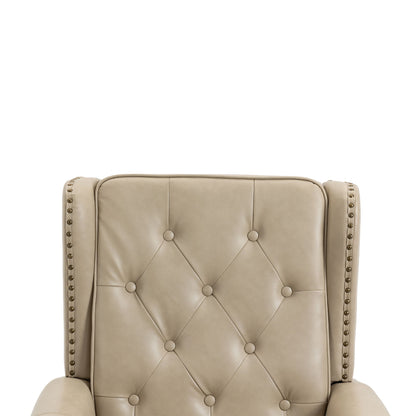 Modern Accent Chair Lounge Chair With Sturdy Wood Legs - Camel