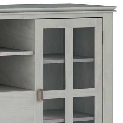 Artisan - Tall TV Media Stand - Fog Gray