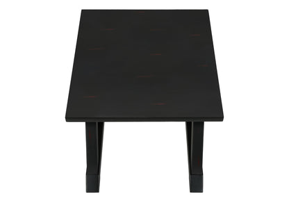Accent End Table, Square, Transitional - Black
