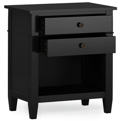 Carlton - Bedside Table - Black