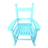 Children's Rocking Chair Indoor Or Outdoor, Suitable For Kids, Durable - Light Blue