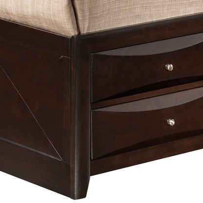 Marilla - Queen Storage Bed - Cappuccino