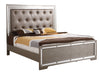 Alana - King Bed - Silver Champagne