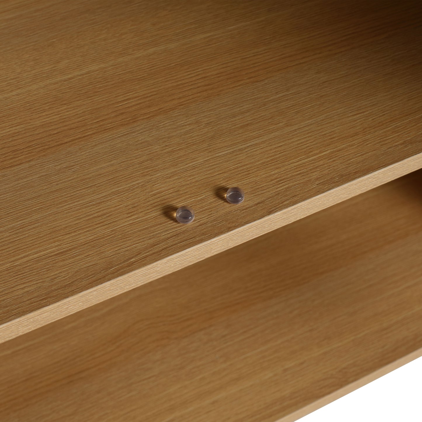 Modern Freestanding 30" Bathroom Vanity With Open Storage Compartment, Construction, Excluding Sink - Oak