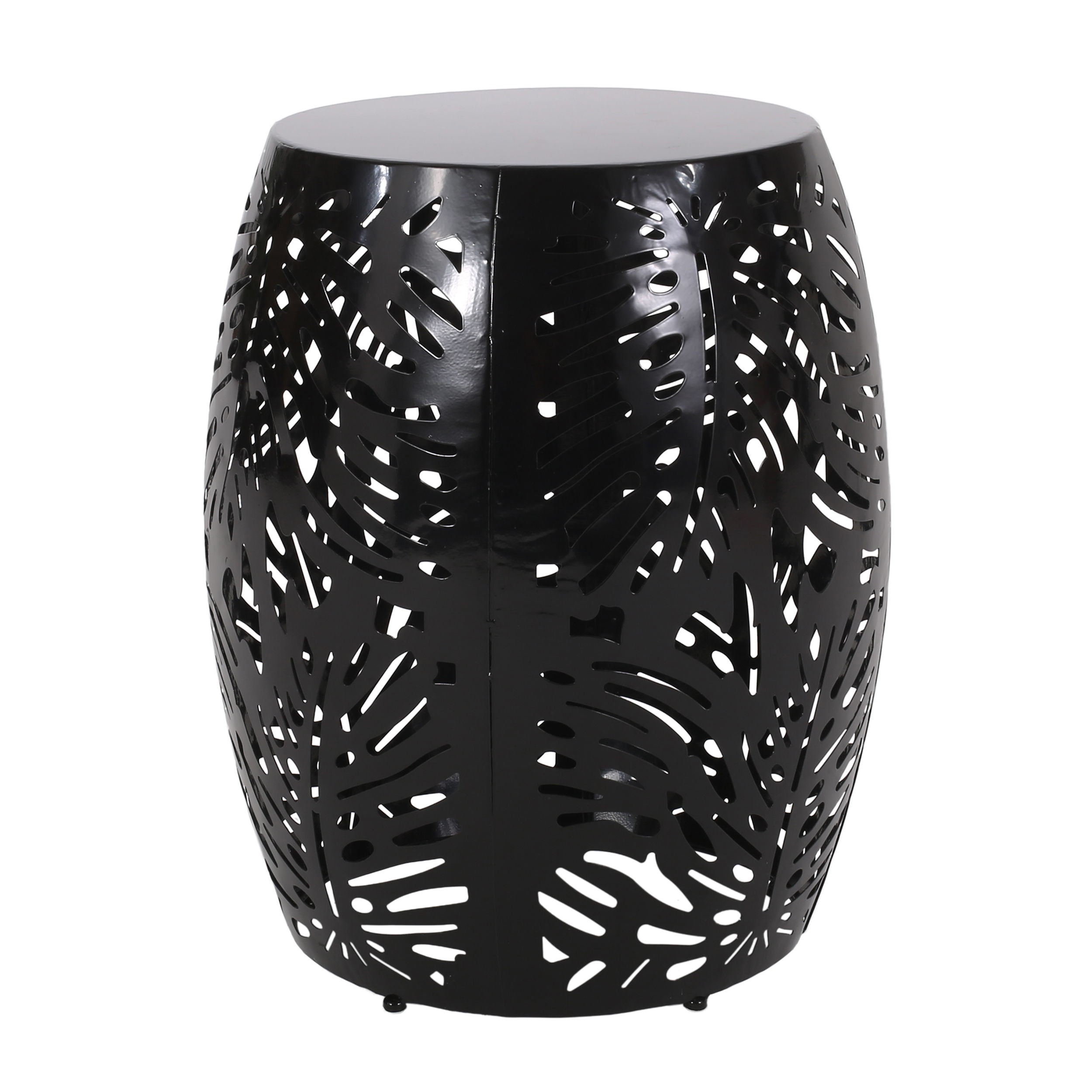 Metal, End Table Large - Black