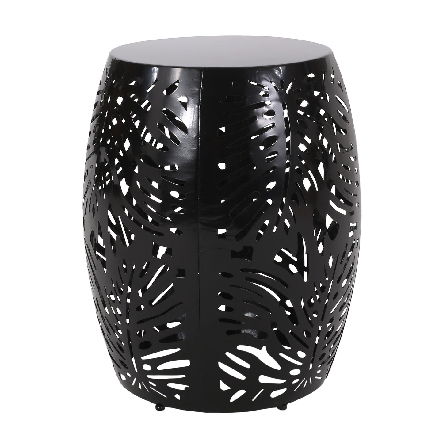 Metal, End Table Large - Black