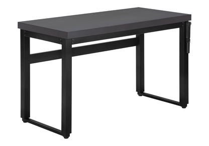Computer Desk, Home Office, Standing, Adjustable, Laptop, Contemporary & Modern - Gray