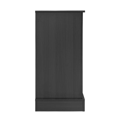 Fireplace TV Stand For Tvs Up To 65", Entertainment Center With 23" Electric Fireplace, Farmhouse TV Stand Industrial Media Console With Sliding Barn Door For Living Room - Dark Gray