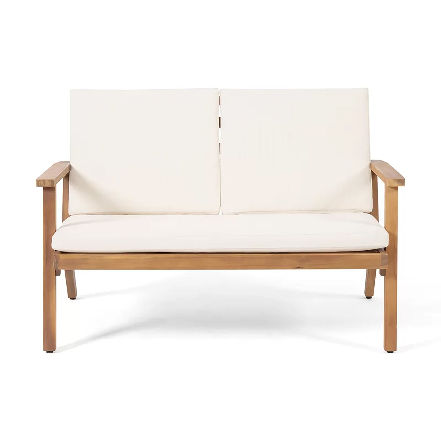 Avacyn - Outdoor 4 Seater Chat Set With Cushions - Natural / Cream