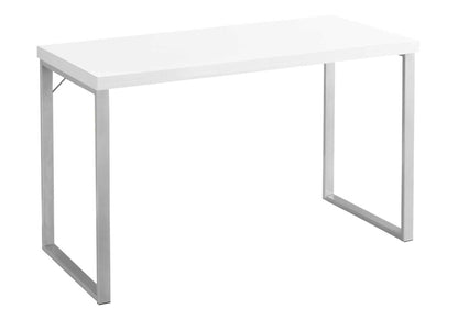 Computer Desk For Home Office, Laptop, Modern Convenient Design - White