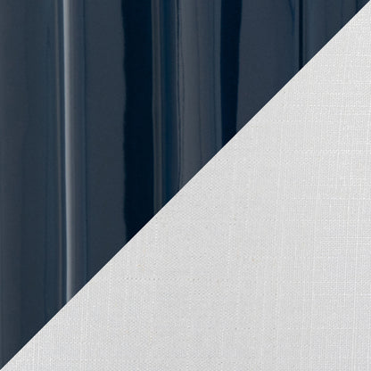 Stella - Contemporary Table Lamp - Gloss Dark Blue / White