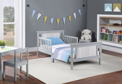 Connelly - Reversible Panel Toddler Bed - Rockport Gray