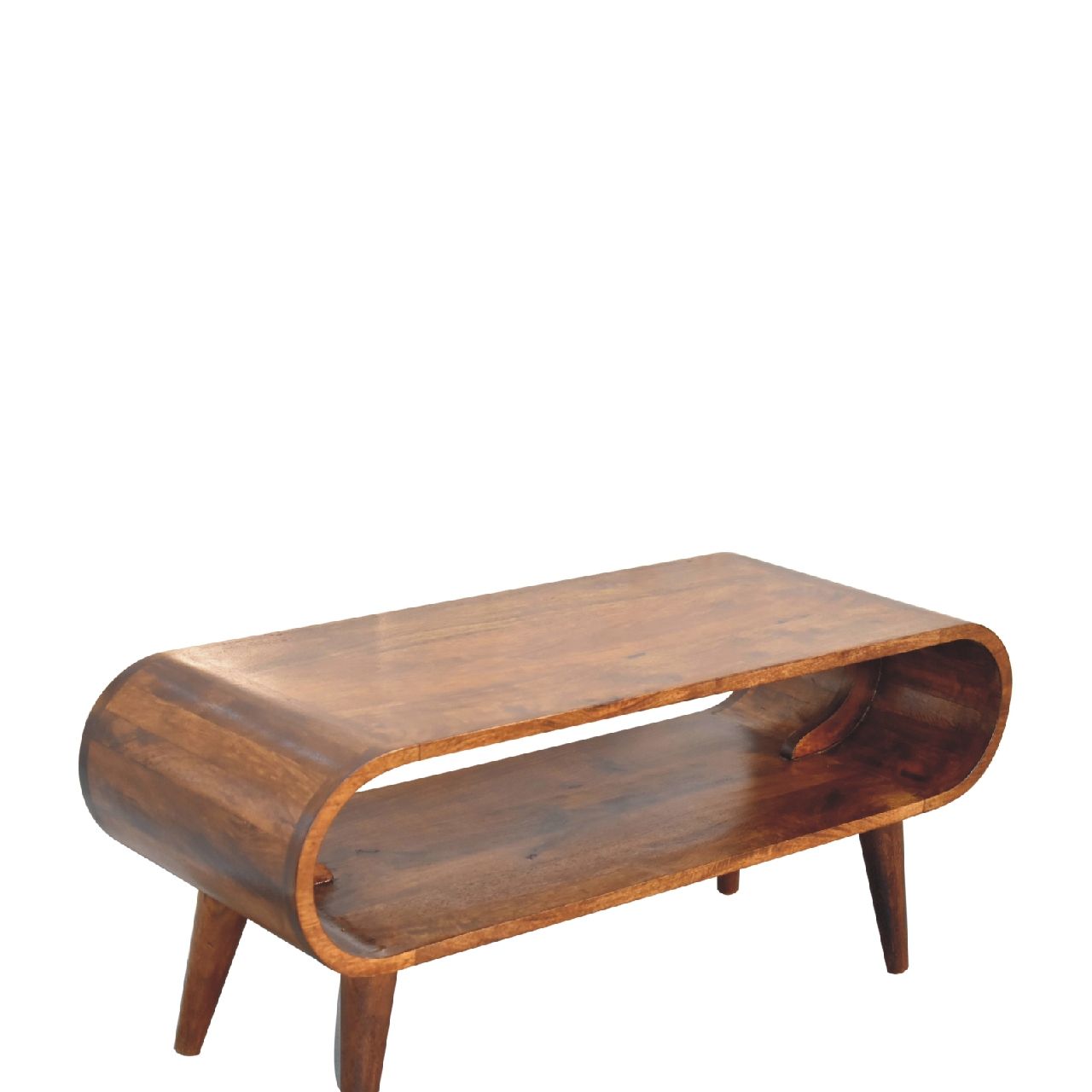 Amaya - Nordic Style Coffee Table - Chestnut