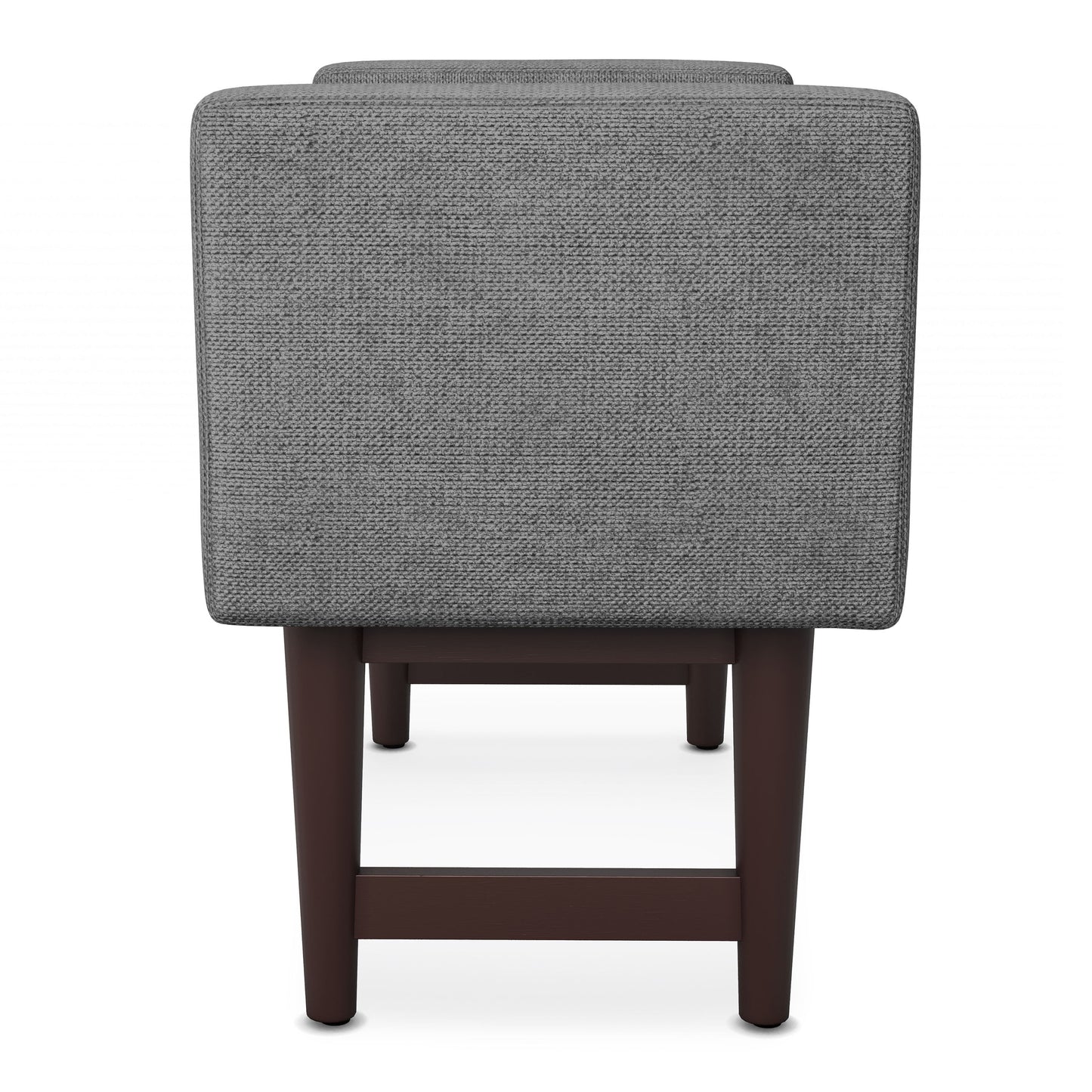 Scott - Small Ottoman Bench - Pewter Gray