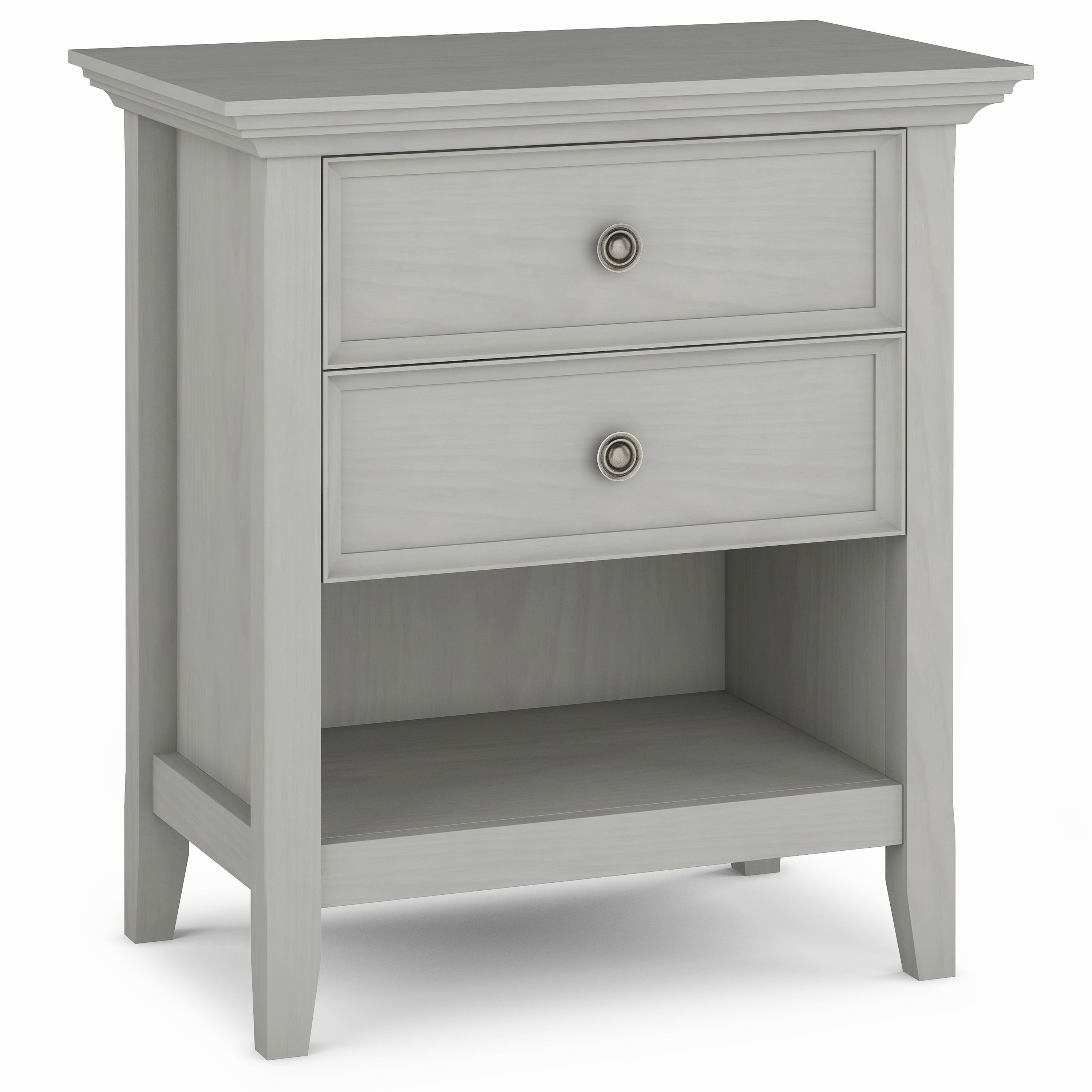 Amherst - Bedside Table - Fog Gray