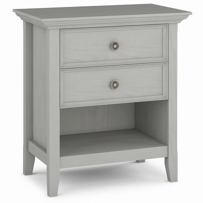 Amherst - Bedside Table - Fog Gray