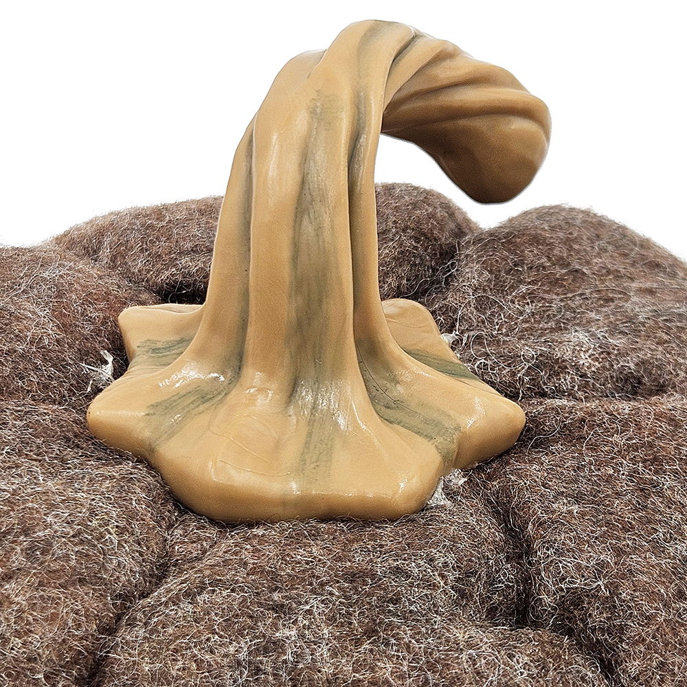 Pumpkin Ornament Decor For Holiday Harvest Festival Fall Festival & Thanksgiving (Set of 3) - Brown