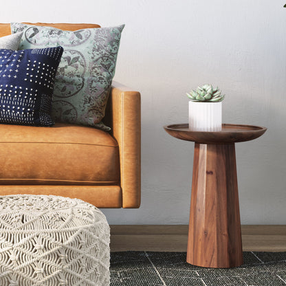 Dayton - Wooden Accent Table - Light Cognac